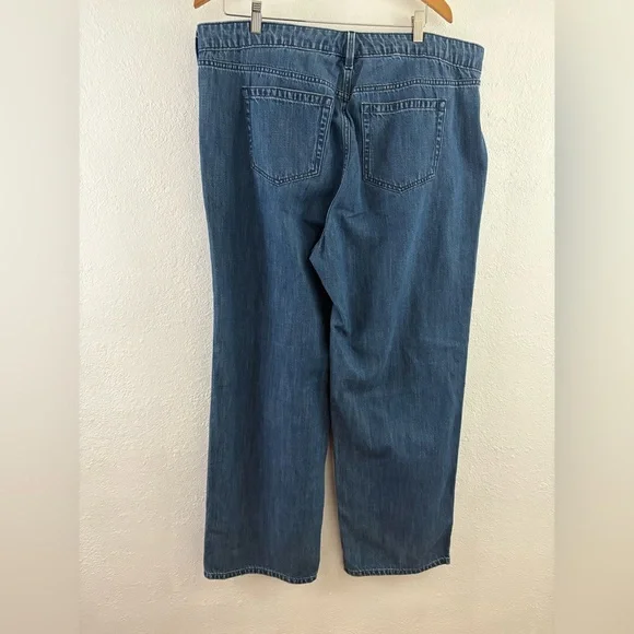 Torrid Mid-Rise Wide Leg Drapey blue Jeans size 16 - Picture 7 of 7